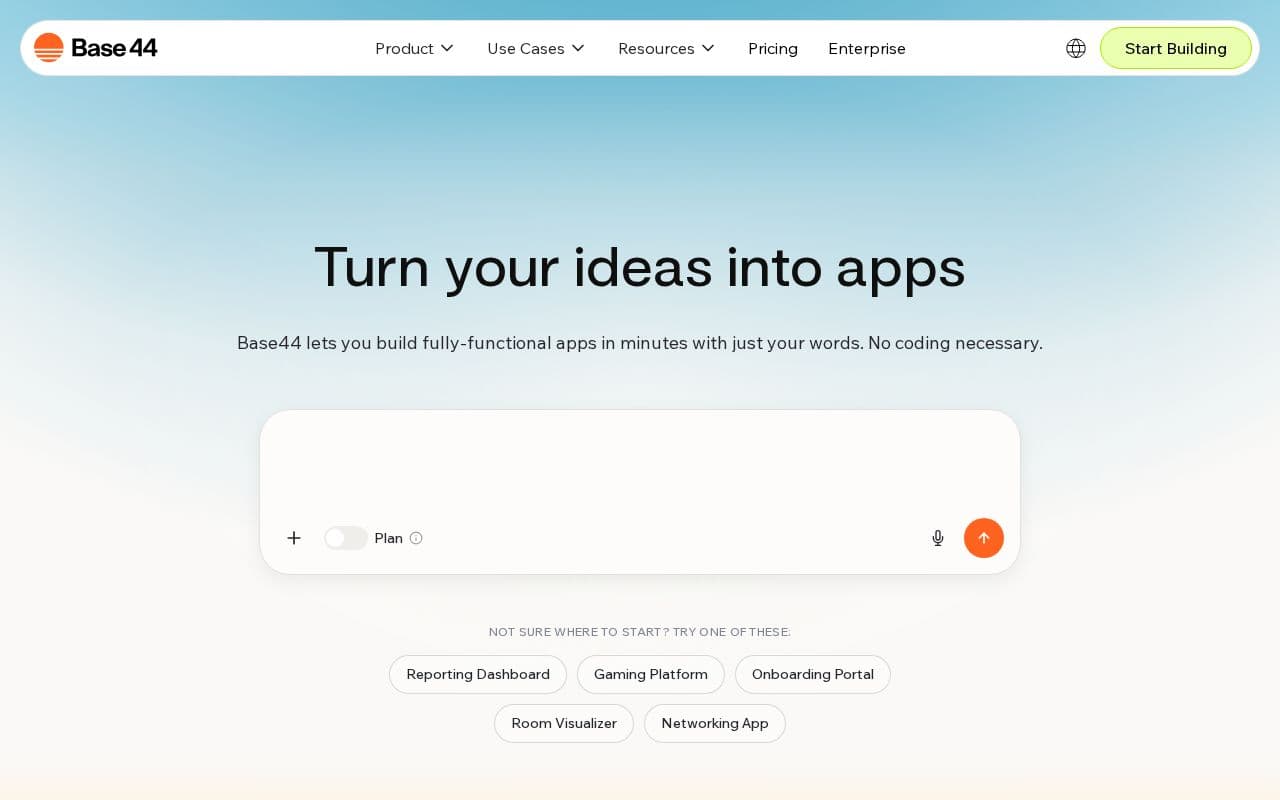 Base44 screenshot