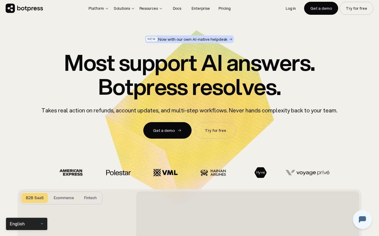 Botpress screenshot