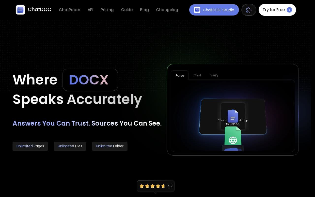 ChatDOC screenshot