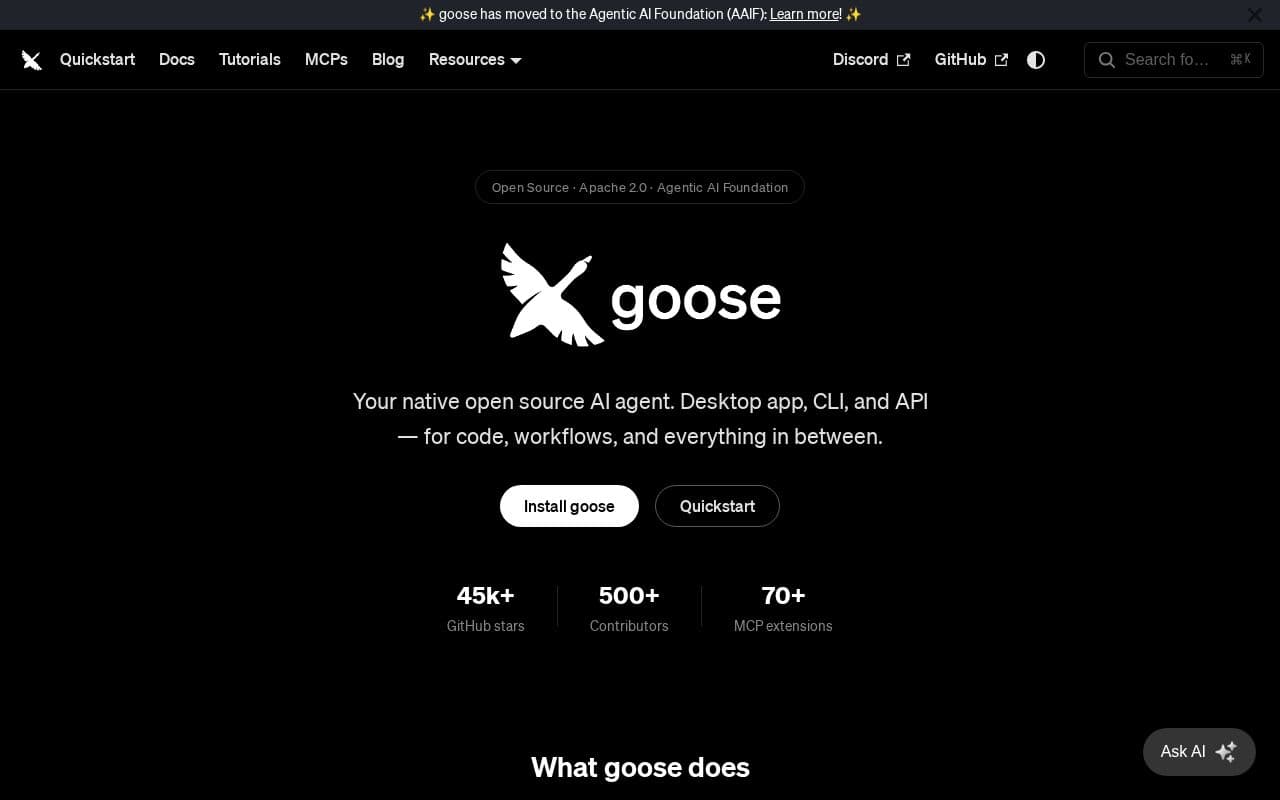 Goose screenshot