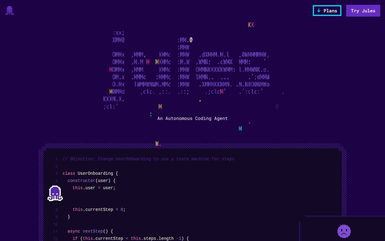 Jules screenshot