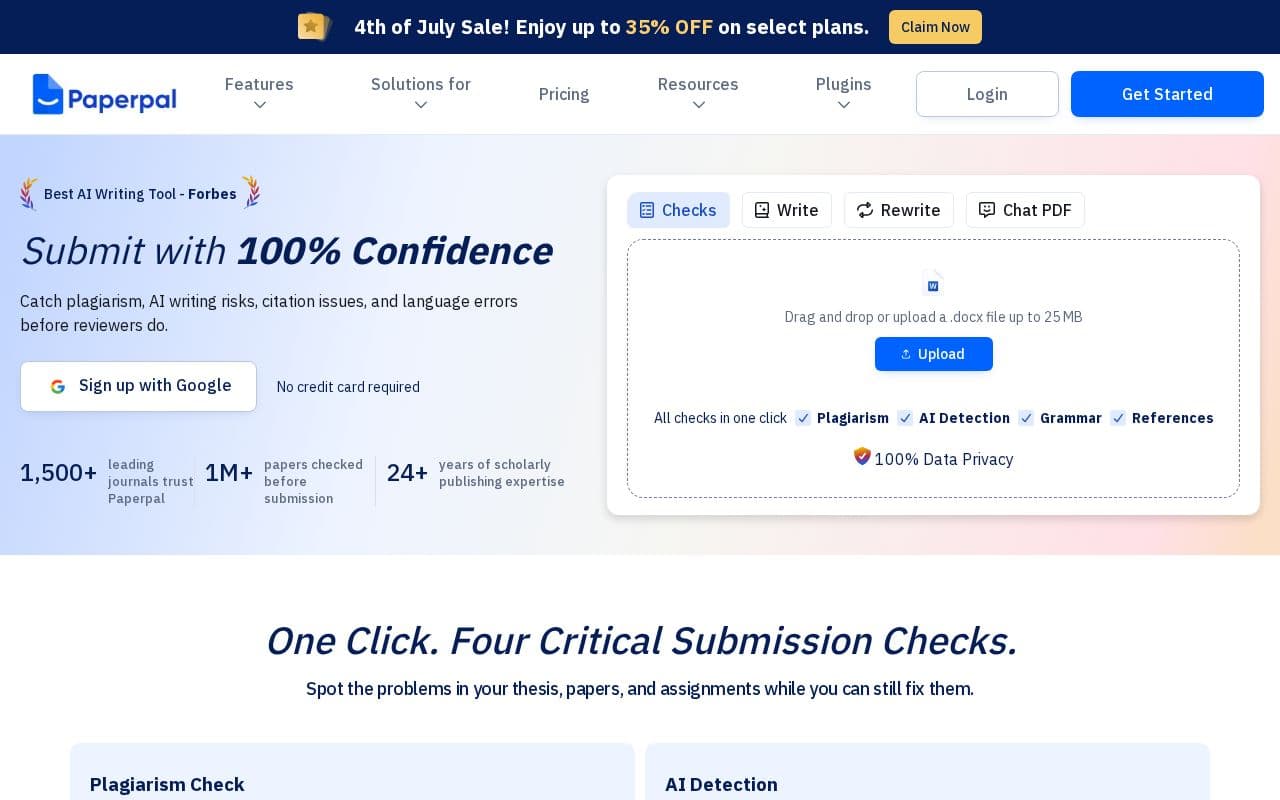 Paperpal screenshot