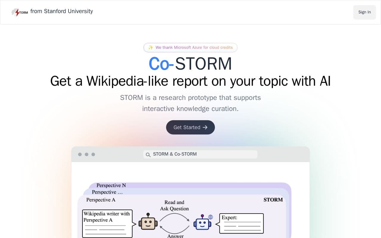 STORM screenshot