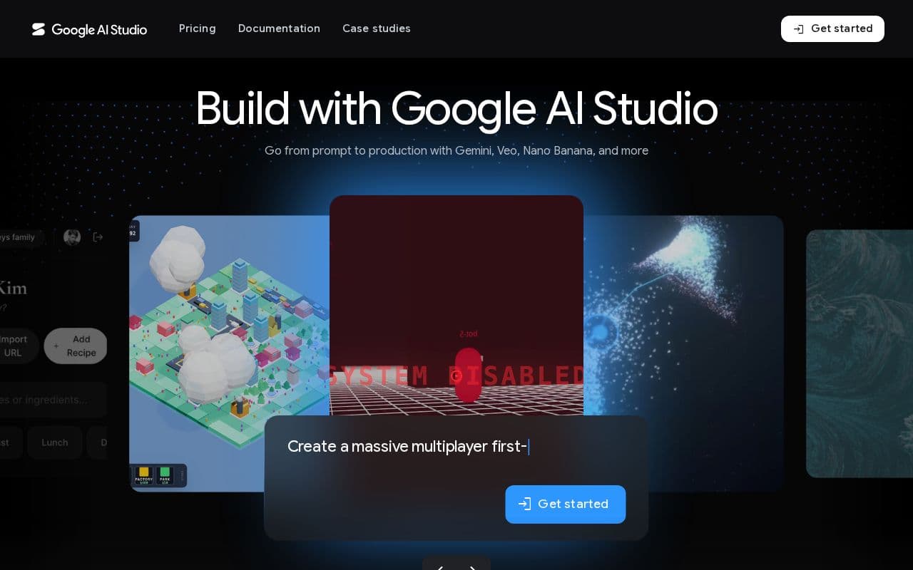 Google AI Studio screenshot