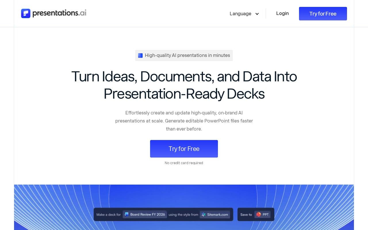Presentations.AI screenshot