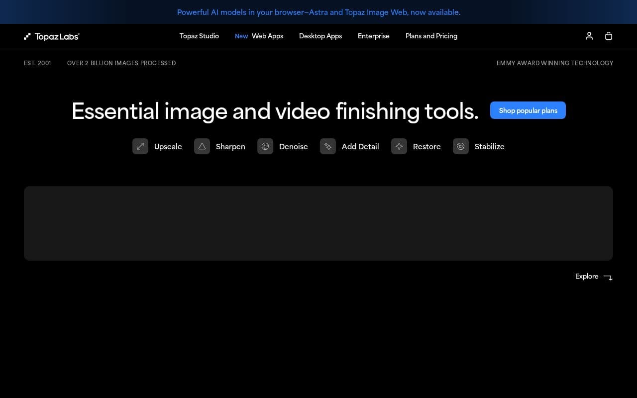 Topaz Labs screenshot