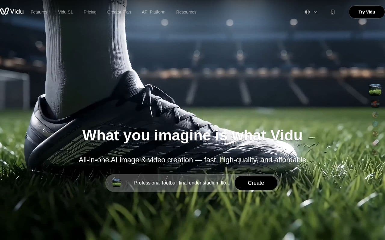 Vidu screenshot